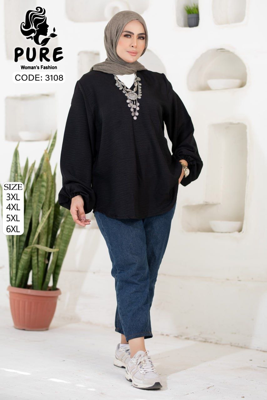 بلوزه اوفر سايز up to 6XL