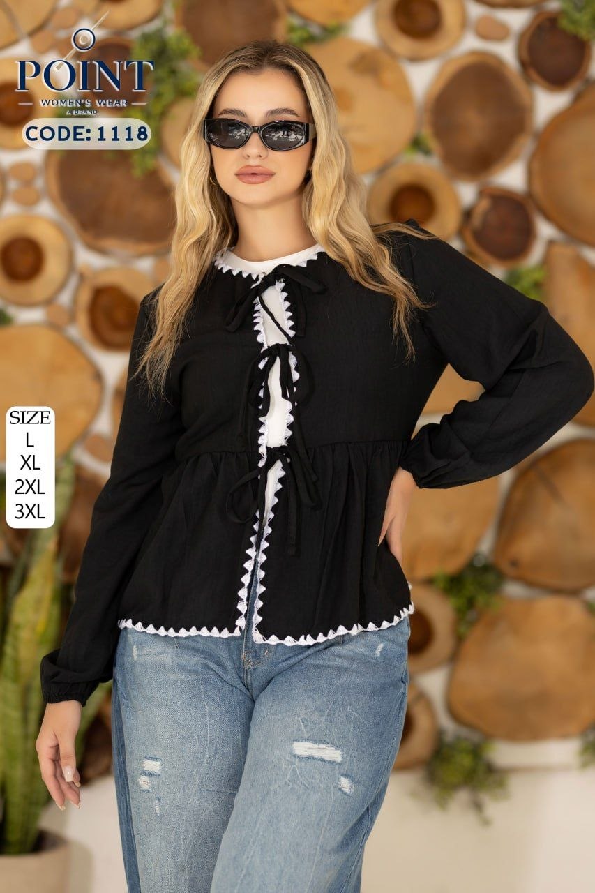 بلوزه كتان اسباني 🇪🇸